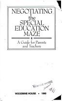 Negotiating the special education maze by Winifred Anderson