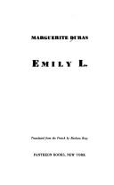 Cover of: Emily L.