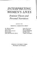 Interpreting women's lives by Joy Webster Barbre