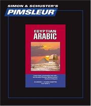 Cover of: Arabic (Egyptian): Learn to Speak and Understand Egyptian Arabic with Pimsleur Language Programs