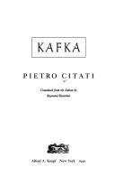 Cover of: Kafka