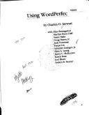 Cover of: Using WordPerfect 5