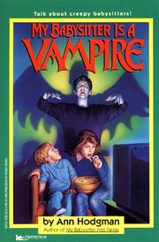 Cover of: My babysitter is a vampire
