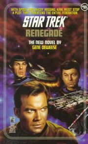 Cover of: Renegade by Gene DeWeese