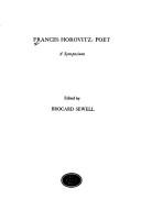 Frances Horovitz, poet : a symposium