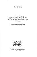 Ireland and the culture of early Medieval Europe