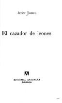 Cover of: El cazador de leones