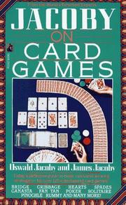 Cover of: Jacoby on Card Games