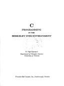 C programming in the Berkeley UNIX environment