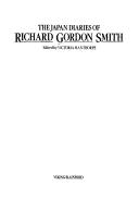 Cover of: The Japan diaries of Richard Gordon Smith