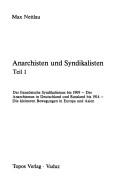 Cover of: Anarchisten und Syndikalisten
