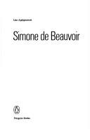 Cover of: Simone de Beauvoir by Lisa Appignanesi