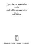 Cover of: Psychological approaches to the study of literary narratives