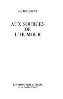 Cover of: Aux sources de l'humour