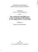 Cover of: Der Türkische Buddhismus in der japanischen Forschung