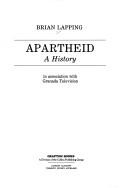 Cover of: Apartheid by Brian Lapping