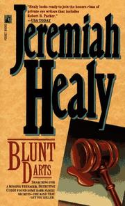 Cover of: Blunt Darts by Jeremiah Healy