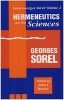 From Georges Sorel by Sorel, Georges, Georges Sorel
