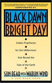 Cover of: Black dawn, bright day: Indian prophecies for the millenium that reveal the fate of the earth