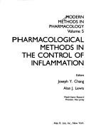 Cover of: Pharmacological methods in the control of inflammation