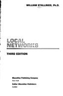 Cover of: Local networks