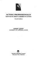 Cover of: Acting professionally by Robert Cohen