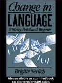Change in language by Brigitte Nerlich