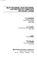 Heat transfer, mass transfer, and friction in turbulent boundary layers