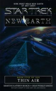 Cover of: Star Trek - New Earth - Thin Air