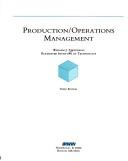 Production/operations management by William J. Stevenson, Stevenson