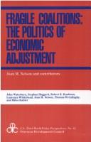 Cover of: Fragile coalitions: the politics of economic adjustment