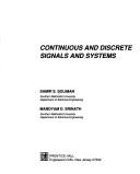 Continuous and discrete signals and systems by Samir S. Soliman