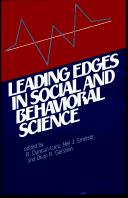 Cover of: Leading edges in social and behavioral science