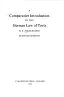 A comparative introduction to the German law of torts