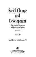 Social change and development by Alvin Y. So