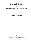 Research topics in functional programming