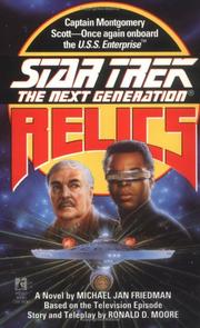 Cover of: Relics by Michael Jan Friedman, Ronald D. Moore