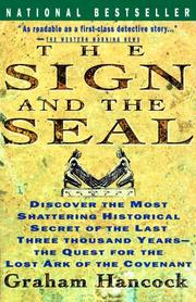 Cover of: The Sign and the Seal: The Quest for the Lost Ark of the Covenant