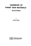 Cover of: Handbook of paint raw materials