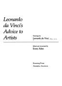 Cover of: Leonardo da Vinci's advice to artists
