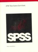 Cover of: SPSS base system user's guide
