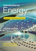 Introduction to energy by Edward S. Cassedy, Peter Z. Grossman