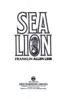 Cover of: Sea Lion
