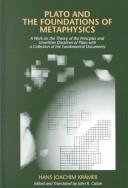 Plato and the foundations of metaphysics by Hans Joachim Krämer