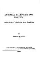 Cover of: An early blueprint for Zionism