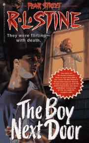 Cover of: The Boy Next Door: Fear Street #39