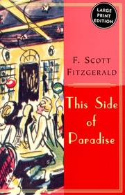 Cover of: Side Of Paradise, This by F. Scott Fitzgerald