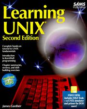 Cover of: Learning UNIX