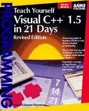 Cover of: Teach yourself Visual C++ 1.5 in 21 days