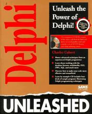 Cover of: Delphi programming unleashed by Calvert, Charles.